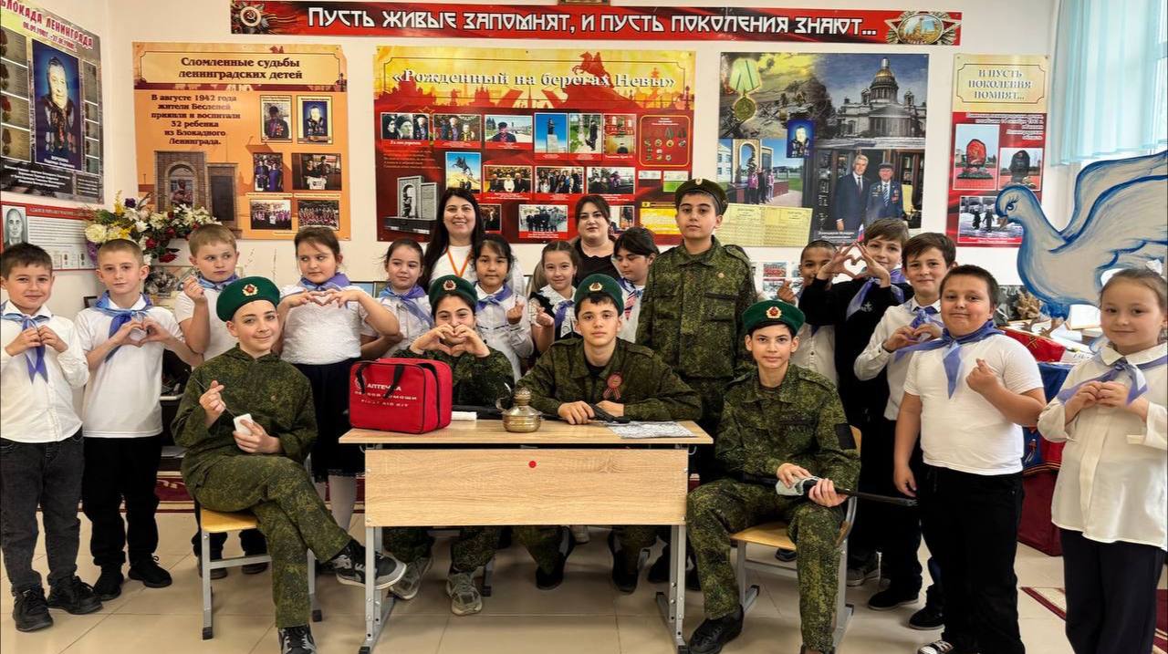 Постановка сценки &amp;quot;Последний рубеж&amp;quot;.