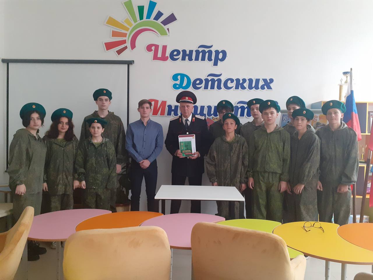 Встреча с атаманом казачества Усть-Джегутинского муниципального района.