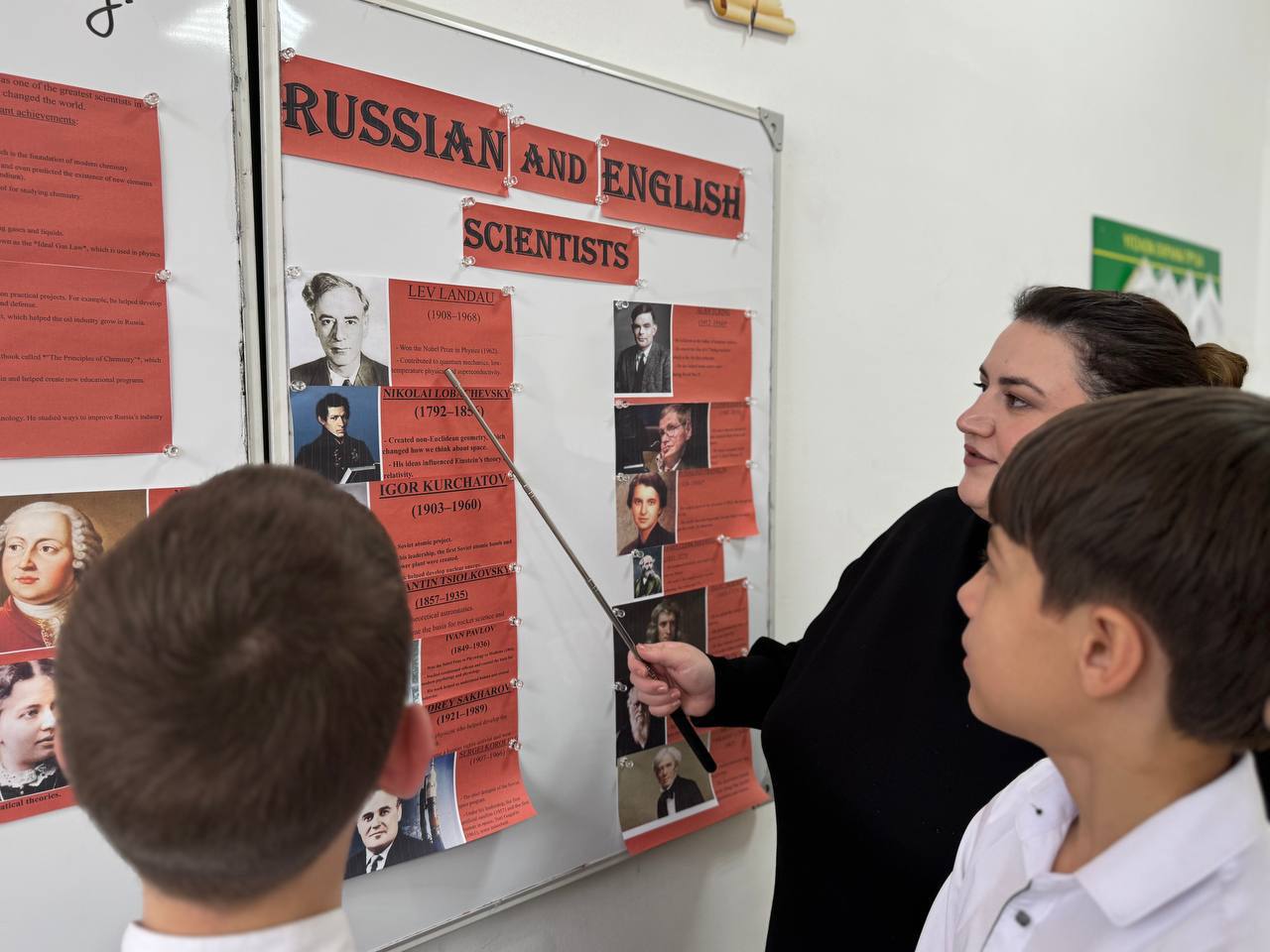 RUSSIAN and ENGLISH SCIENTISTS.